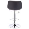 Стул барный Everprof Cooper Экокожа Черный