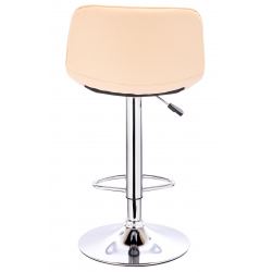 Стул барный Everprof Cooper Экокожа Кремовый