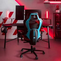 Эргономичное компьютерное кресло Eureka TYPHON, Blue