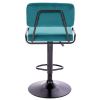 Стул барный Everprof Bit Ткань Изумруд