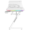 Стол компьютерный ZONE 51 TRINE 140 RGB White