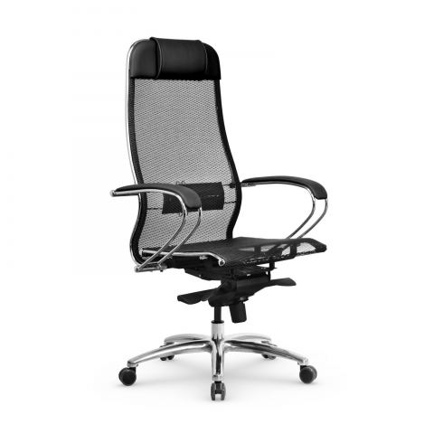 Кресло Метта Samurai S-1.04 Infinity Easy Clean (Черный)