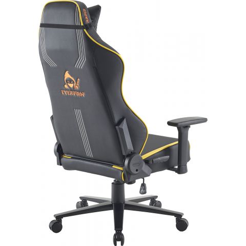 Кресло Everprof Rapid Экокожа Желтый/Черный