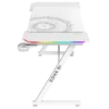 Стол компьютерный ZONE 51 TRINE 120 RGB White