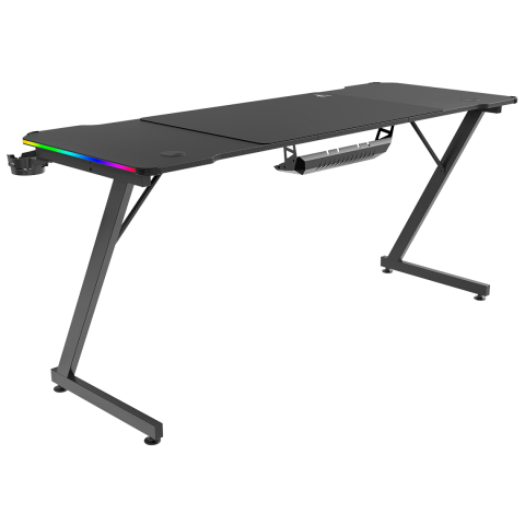 Стол компьютерный ZONE 51 TRINE 160 RGB Black