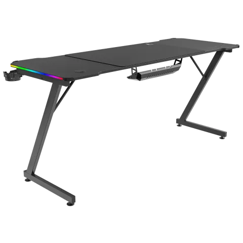 Стол компьютерный ZONE 51 TRINE 160 RGB Black