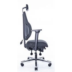 Кресло Falto Smart-F 1501-12H Long Medley black 60999 (черный каркас/т.серая ткань)