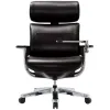 Кресло реклайнер Falto Nuvem Luxory Boss+ стол Notebook Stand , натуральная кожа LE2095 Black Roll