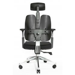 Ортопедическое компьютерное кресло Falto Orto Alpha AM-02A (черный каркас/обивка ткань black)