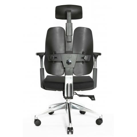 Ортопедическое компьютерное кресло Falto Orto Alpha AM-02A (черный каркас/обивка ткань black)