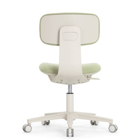 Универсальное кресло Falto Rookie plus (каркас светлый/обивка зелёная)