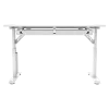 Стол компьютерный ZONE 51 RUNWAY 120 White