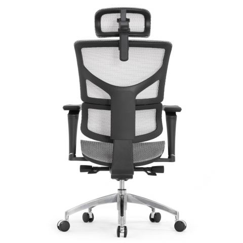 Кресло Falto Sail Art 2 (подлокотники 6D(360), сетка, каркас серый, белый)