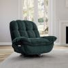 Электрическое кресло-реклайнер Eureka с местом для хранения вещей, зелёный