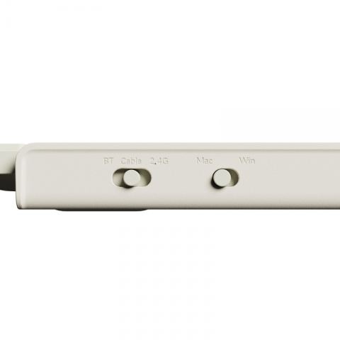 Беспроводная ультратонкая клавиатура Keychron B1 Pro, 77 клавиш, ножничные переключатели, цвет Retro Green