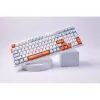 Беспроводная механическая клавиатура MCHOSE G98 Pro, оранжевый и синий, Snow Tiger Switch