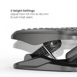 Подставка для ног FoxGear FG-FOOT- 1, черный