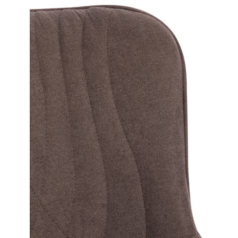 Стул обеденный Everprof Aqua Ткань Темно-коричневый