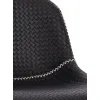 Стул барный Everprof Smile Black Экокожа Черный