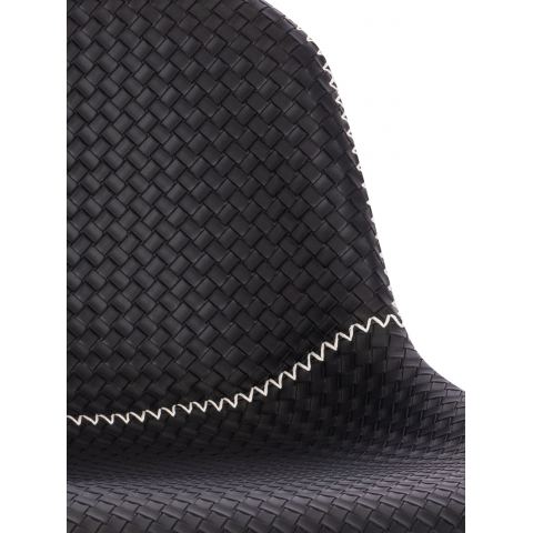 Стул барный Everprof Smile Black Экокожа Черный