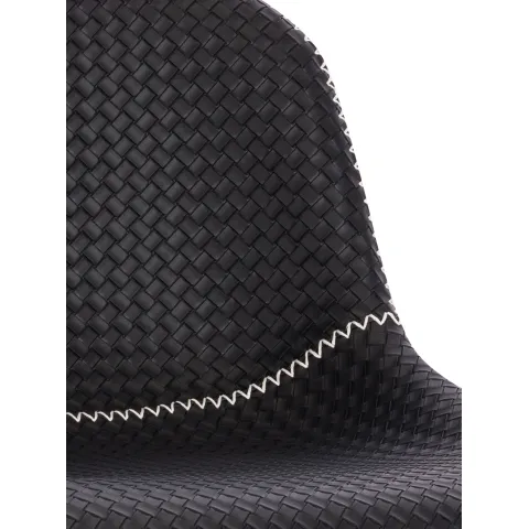 Стул барный Everprof Smile Black Экокожа Черный