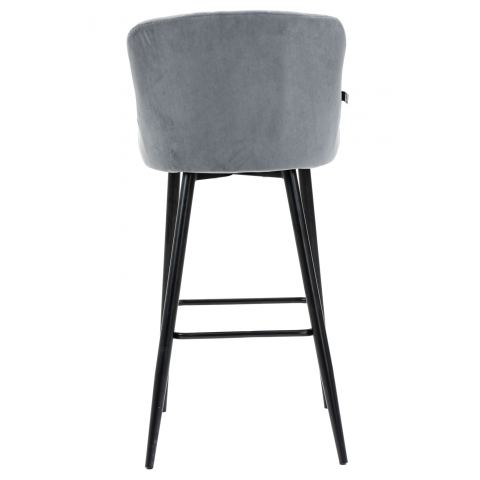 Стул барный Everprof Nico Ткань Серый