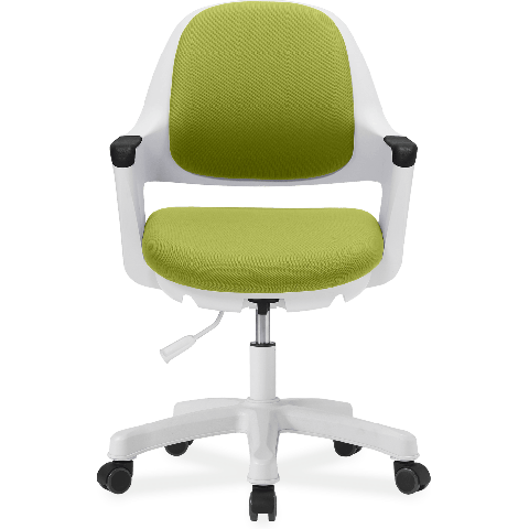 Детское кресло Robo SY-1101 (спинка/сидение зеленое/каркас белый)