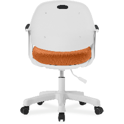 Детское кресло Robo SY-1101 (спинка/сидение оранжевое/каркас белый)