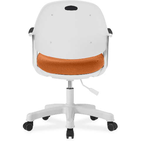 Детское кресло Robo SY-1101 (спинка/сидение оранжевое/каркас белый)