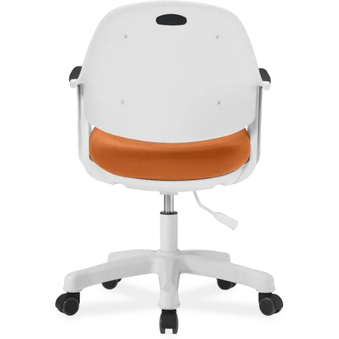 Детское кресло Robo SY-1101 (спинка/сидение оранжевое/каркас белый)