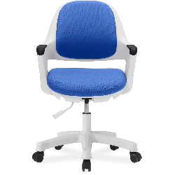 Детское кресло Robo SY-1101 (спинка/сидение синее/каркас белый)