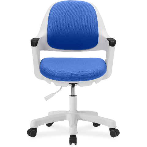 Детское кресло Robo SY-1101 (спинка/сидение синее/каркас белый)