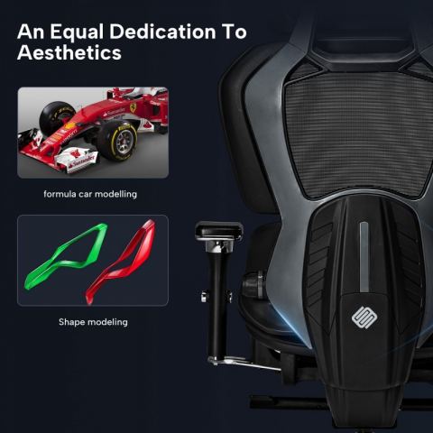 Эргономичное кресло Eureka TYPHON, Grey