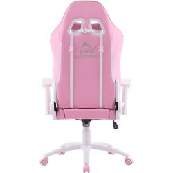 Кресло Everprof Katana Экокожа Белый/Розовый