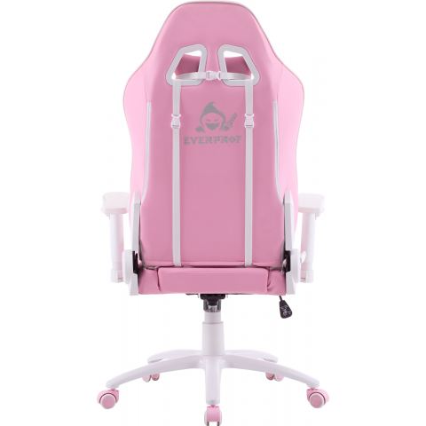 Кресло Everprof Katana Экокожа Белый/Розовый