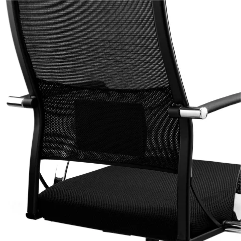Кресло Ergolife Sit Air-180 B2-290K - Mesh(YP99)+UMF(X1) /Km00/Wh00/K15cL/H13mM-1D(TG1.0Ch/M09.B23.G18.W01) (Черный)