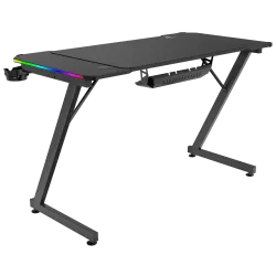 Стол компьютерный ZONE 51 TRINE 120 RGB Black
