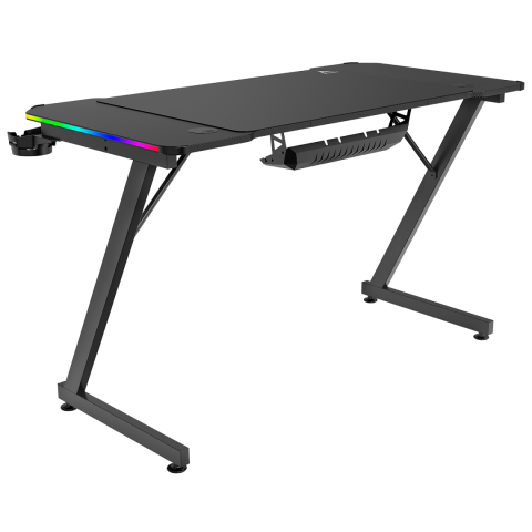 Стол компьютерный ZONE 51 TRINE 120 RGB Black