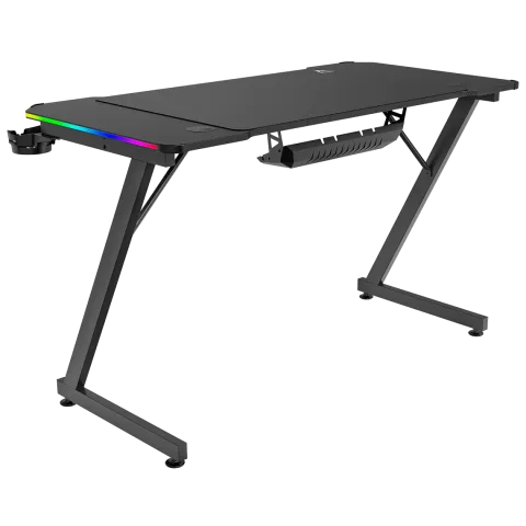 Стол компьютерный ZONE 51 TRINE 120 RGB Black