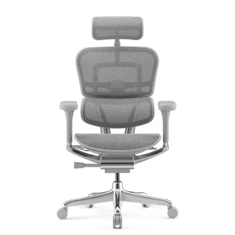 Кресло Falto Ergohuman Elite 2  (серый каркас /сетка светлаяT-168-B2 Natural)