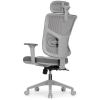 Кресло FALTO STAR OFFICE ERGO 3 (3D поясничный упор,3D подлокотник 5D подголов, сетка, ткань, серый)