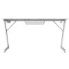 Стол компьютерный ZONE 51 TRINE 140 RGB White