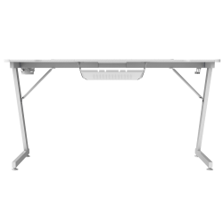 Стол компьютерный ZONE 51 TRINE 140 RGB White