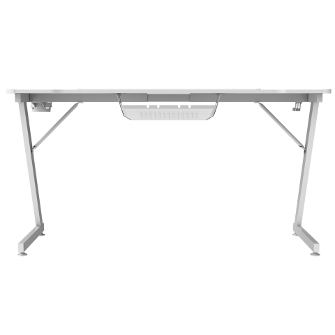 Стол компьютерный ZONE 51 TRINE 140 RGB White