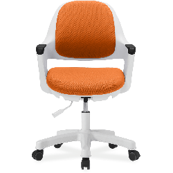 Детское кресло Robo SY-1101 (спинка/сидение оранжевое/каркас белый)