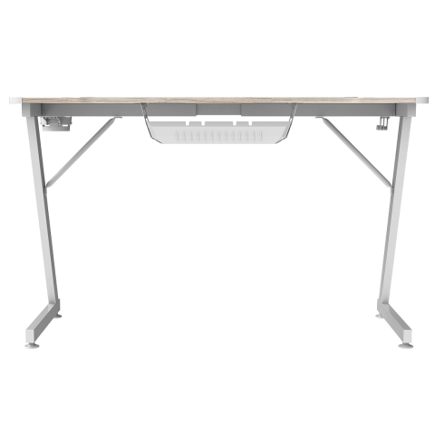 Стол компьютерный ZONE 51 TRINE 120 RGB Wood/White