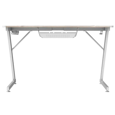 Стол компьютерный ZONE 51 TRINE 120 RGB Wood/White