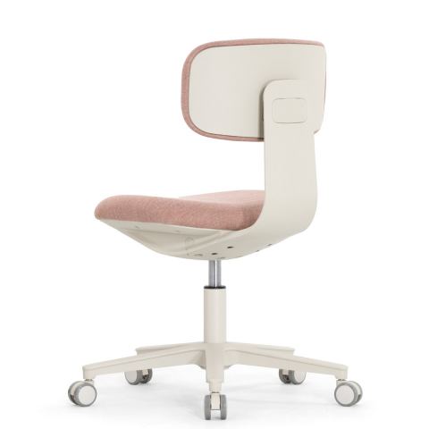 Универсальное кресло Falto Rookie plus (каркас светлый/обивка розовая)