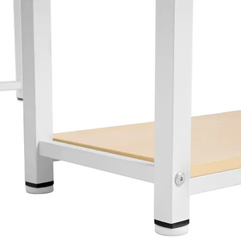Стол письменный (для компьютера) угловой EUREKA ZX-L150B-MWW-RU с шириной 150 см, Maple White