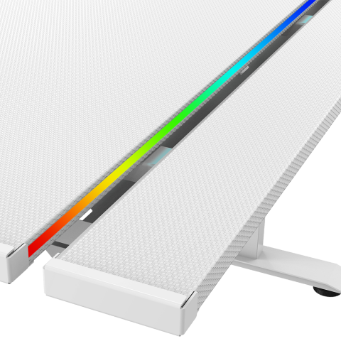 Стол компьютерный ZONE 51 RUNWAY 160 White